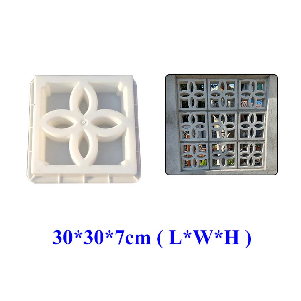 DIY Садовая Цементная Форма под Старинный Кирпич Форма для Садовой Дорожки 3D Резьба Нескользящая Бетонная Пластиковая Форма для Мощения