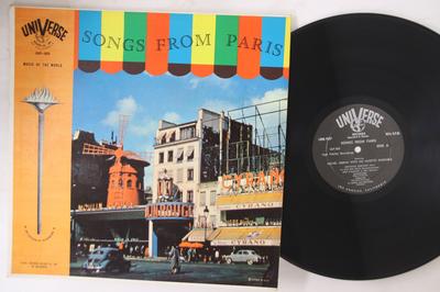 Виниловая пластинка MICHEL LEBRUN - Songs From Paris ULP505 UNIVERSE US Folk Б/у