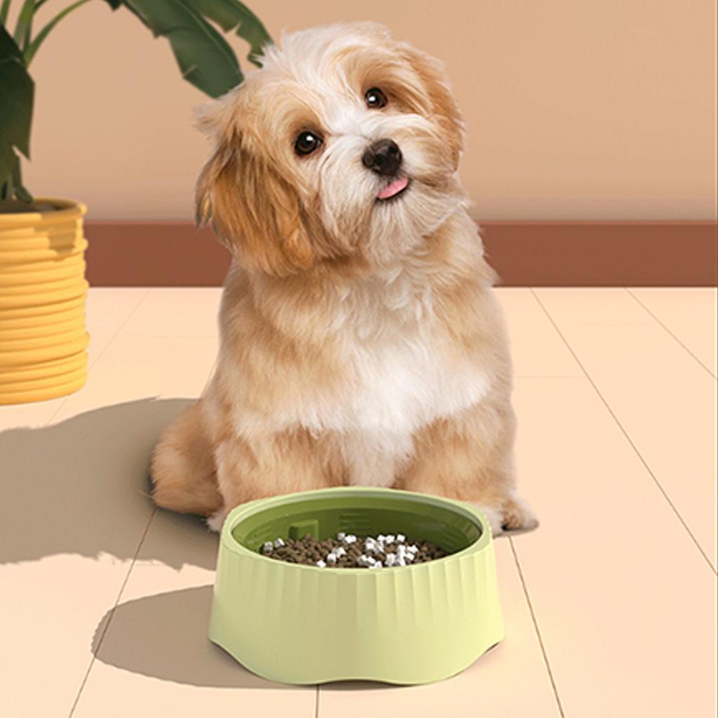 Slow Food Dog Bowl, An Interactive Puzzle Toy For Pet Food Training, Keeps Dogs Busy And Puppy Overeating!