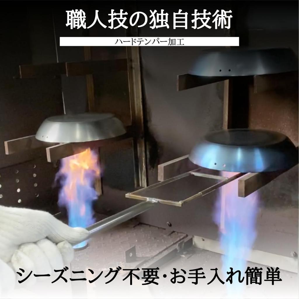 Сковорода, одобренная по толщине верхней пластины Ristorante La Barrick Tokyo Collaboration Совместима с IH Легкая Не требует приправ Простая в использовании