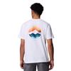Columbia Kettle River Outdoor Tee, Mens White T-shirt