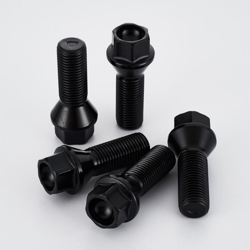 lug bolts For BMW 36136781150(M12*1.5),36136781151(M14*1.25),36136781152(M14*1.5),hex 17mm BMW Wheel Nuts