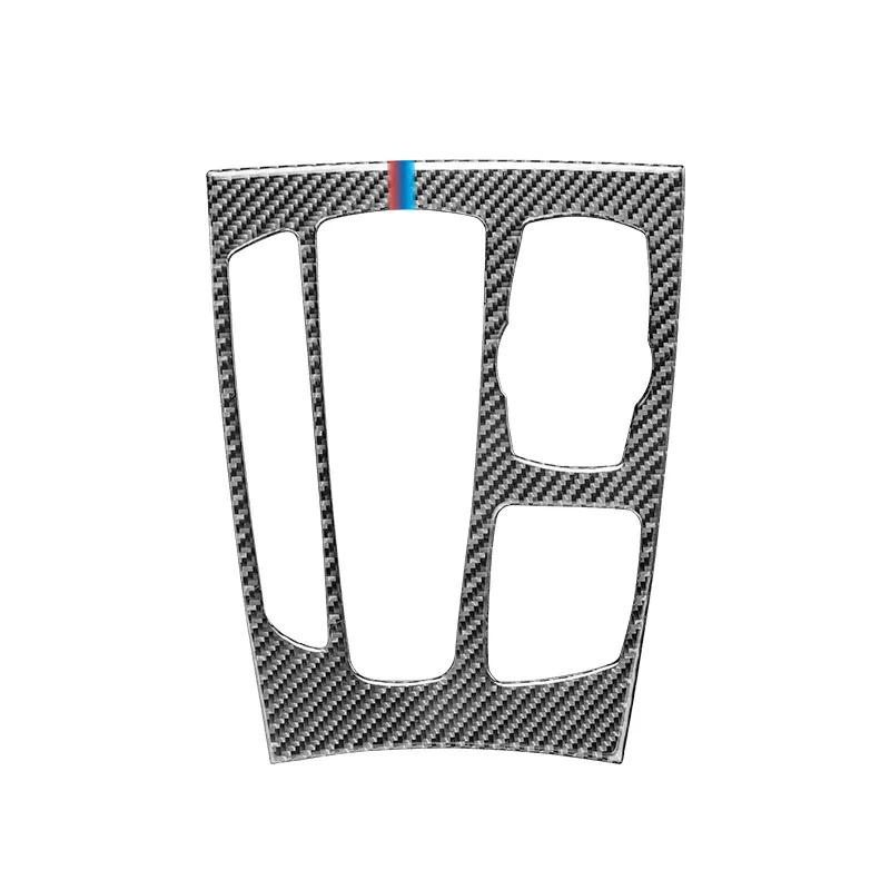 Подходит для деталей внутренней модификации BMW 14-18 X5 F15, декоративная наклейка из углеродного волокна на центральную панель управления.
