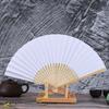 Vintage Style Paper Paddle Fans  - Elegant Foldable Handheld Fan for Wedding & Party Decor - Chic Cooling Accessory
