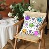 Game SStardew Valley Cushion Cover Silky Short Plush Invisible Zipper Dustproof Sofa Pillow Case for Home Decor