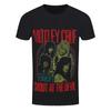 Новая Футболка Motley Crush Металл Рок-группа Дымная Улица 3D Нейтральная Ретро Харадзюку Американская Круглый Вырез Топ Мужская Одежда
