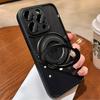 Для iPhone 16 Pro Max Роскошная вращающаяся подставка Магнитный держатель Magsafe Чехол для телефона Для iPhone 13 14 15 16 Plus Защитная крышка для объектива
