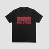T Shirt Warning May Start Talking About Politics Lustig Politischer Witz 015 Vintage Comfortable Stretched Streetwear