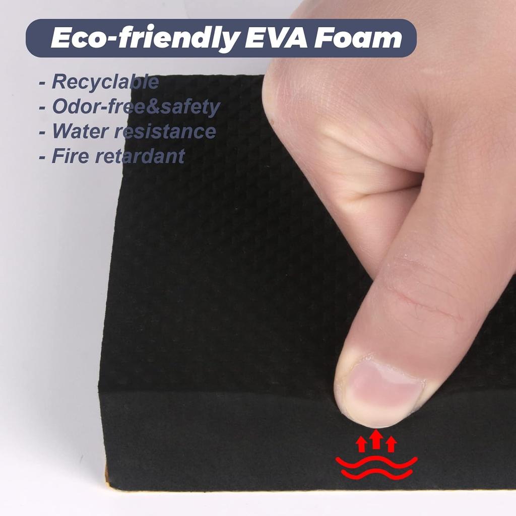 Garage Wall Protector Car Door Protectors Garage Guards Bumpers EVA Foam Thick Water Resistance Self Adhesive Garage Wall Pad For Car Doors