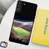 Чехол для телефона Футбольный стадион Для Samsung Galaxy S25 Ultra S20 S21 S22 S23 Plus S24 Ultra S9 S10 S25 FE Чехол