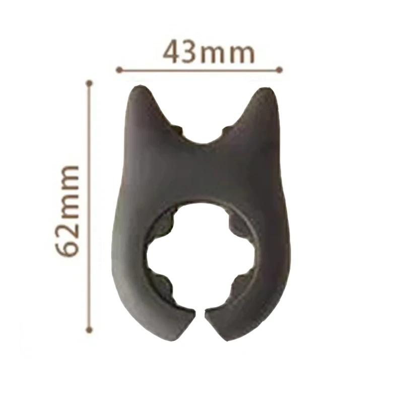 Little Demon Devil Pot Shovel Resting Rack Stir Anti Scalding Overflow Creative Integrated No-Nails Kitchen Gadgets Spoon Holder