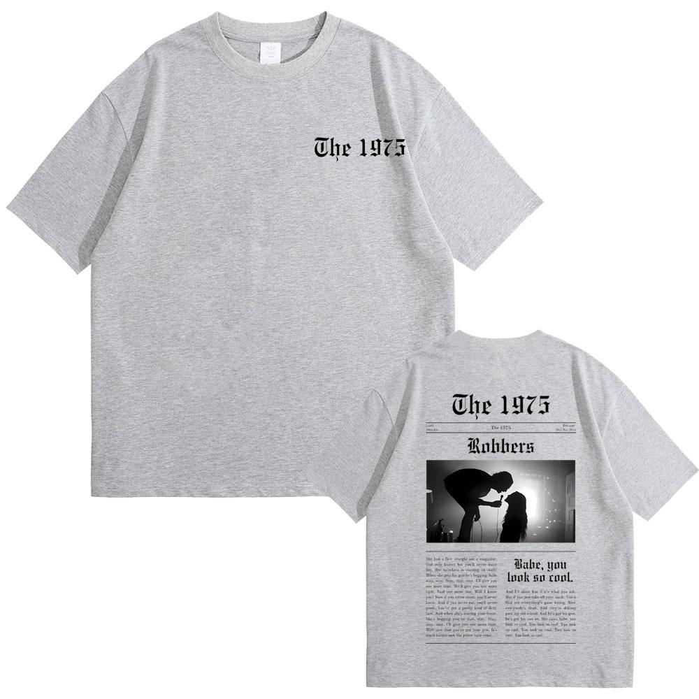 Британская группа The 1975 Live From Gorilla Robbers Babe You Look So Cool Графическая футболка Унисекс Инди Альтернативный рок Короткий рукав