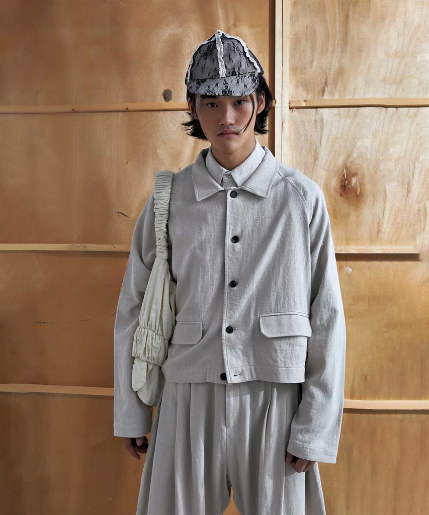 EASE Short Shirt Jacket_Natural