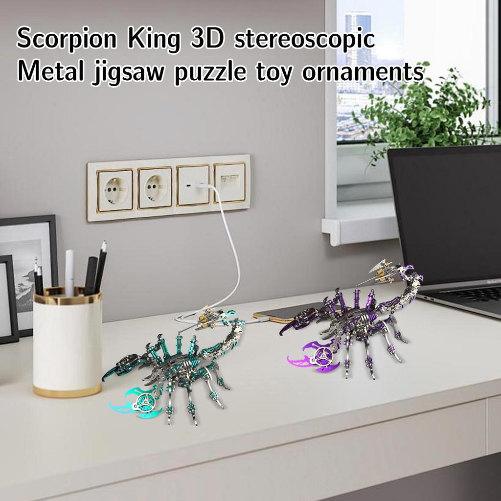 Corpion Scorpion 3D Metal Assembly Model High Difficulty Handmade DIY Gift