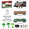 Classical Steam Train Toy - Electric Musical Railway with Lights, Ready Christmas Gift for Kids