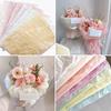 10 Pcs Flower Wrapping Paper Korean Style DIY Handmade Bouquet Crafts Gifts Packaging Wedding Party Supplies Wrapping Material