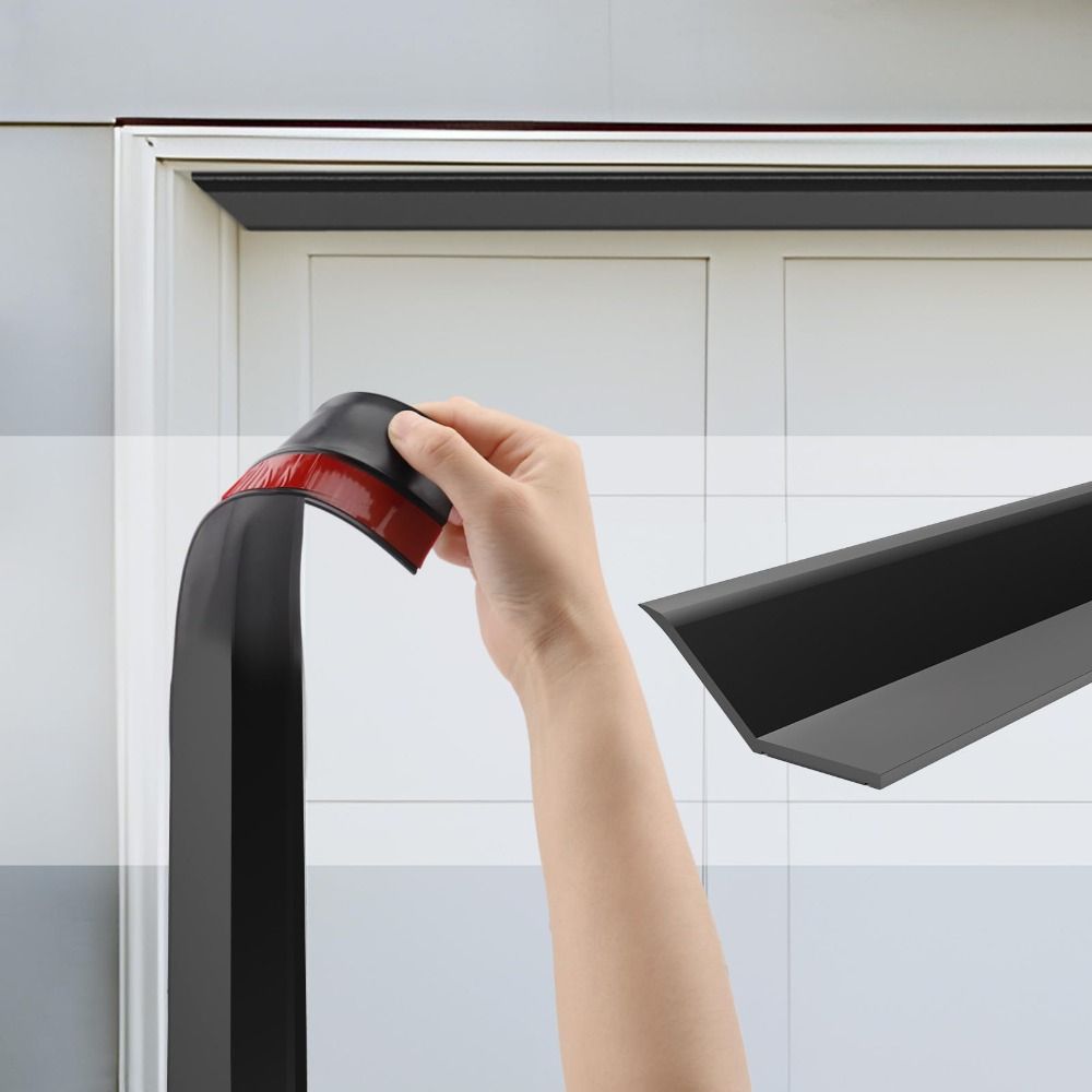 Heavy Duty Garage Door Sealing Strip 100CM Weather Stripping Professional Top and Sides Seal