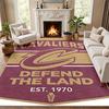 Cleveland Cavaliers Carpet Door Mat for Living Room or Bedroom Protective Mat Under Chair Office Decoration Christmas Gift Birthday Present