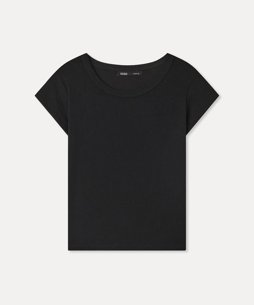 MIXXO Round Neck Short Sleeve T-Shirt Re Hwg55Ss_Miwhwg74Qs
