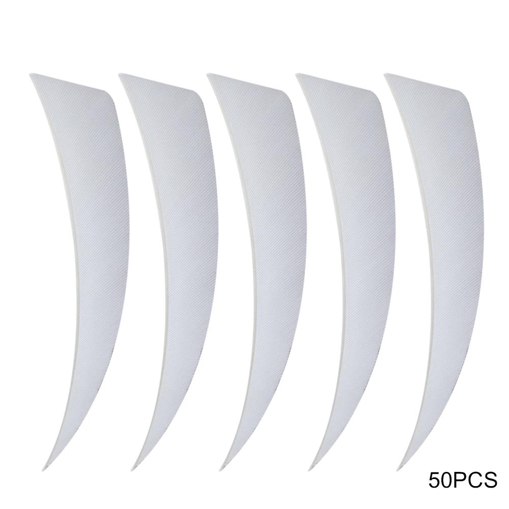 Right 50Pcs Turkey Wing 4inch Fletching Archery Arrow Feather Accessory Hunting