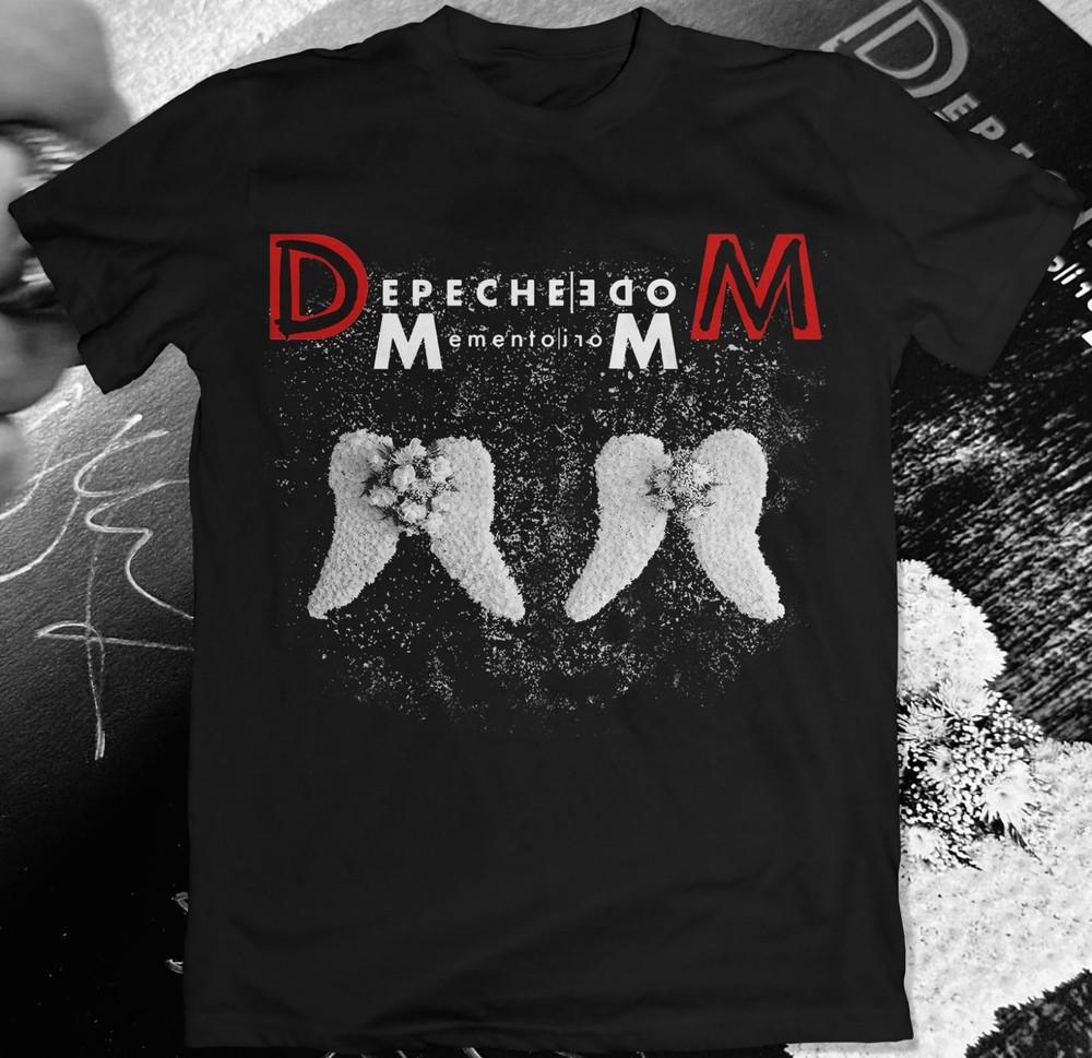 Depeche Mode Memento Mori Подарок Для Фаната Черная Все Размеры от S до 5XL Футболка AH834 Унисекс Футболка