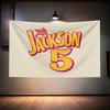 Rock Music Flag 3x5ft For Jackson 5 Fans Banner Hd Print Brass Grommet Garage Bedroom Living Room Dorm Wall Decor Tapestry