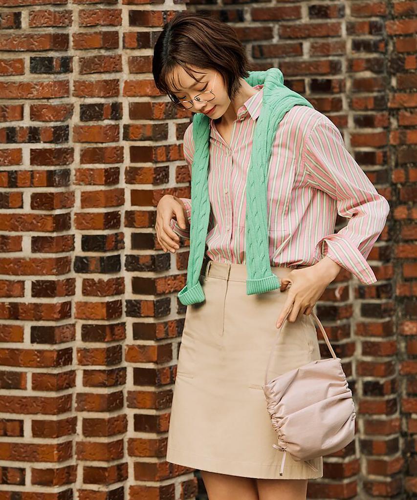 Beanpole Accessory Сумка-тоут Windy Shirring Маленькая - Светло-розовый