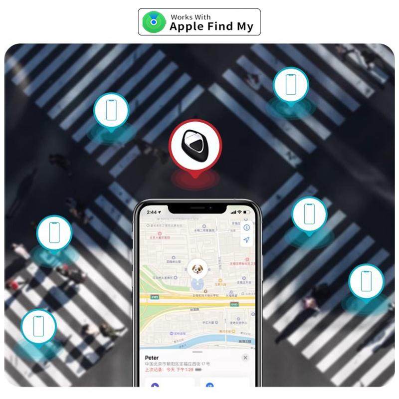 Мини-устройство слежения для Apple Find My APP Smart Tag, устройство для отслеживания потерянных детей и домашних животных, водонепроницаемое устройство для отслеживания Bluetooth с системой IOS