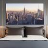Нью-Йоркский пейзаж, холст, картина, современный постер и принты, большой размер, настенная картина для гостиной, домашний декор, без рамки