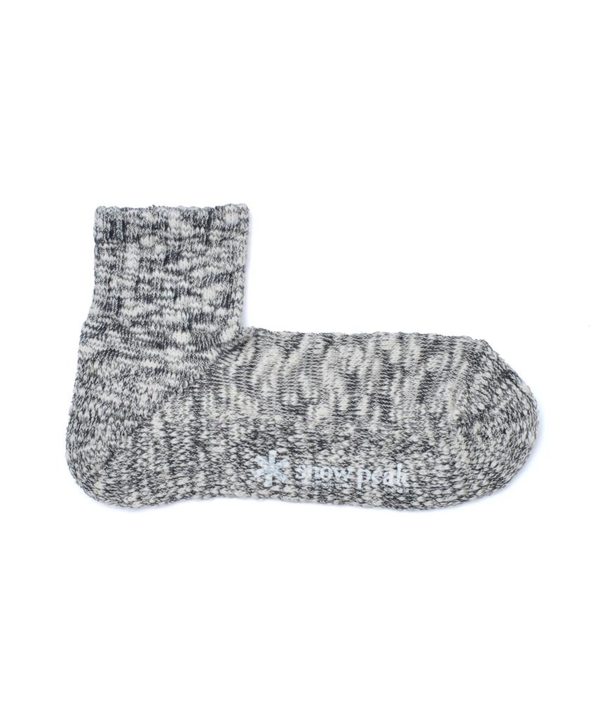 Snow Peak Мягкие носки GARAGARA Sox Носки Размер SO-26SU001 (Мужской и Женский, Темно-синий, M)