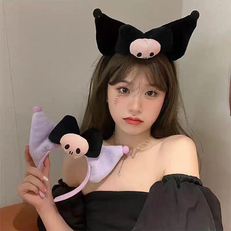 Смешной Хэллоуин Куроми Повязка на голову Кукла Угощение или жизнь Вечеринка Наряжаться Украшение для волос Счастливого Хэллоуина 2025 Подарки Сувенир