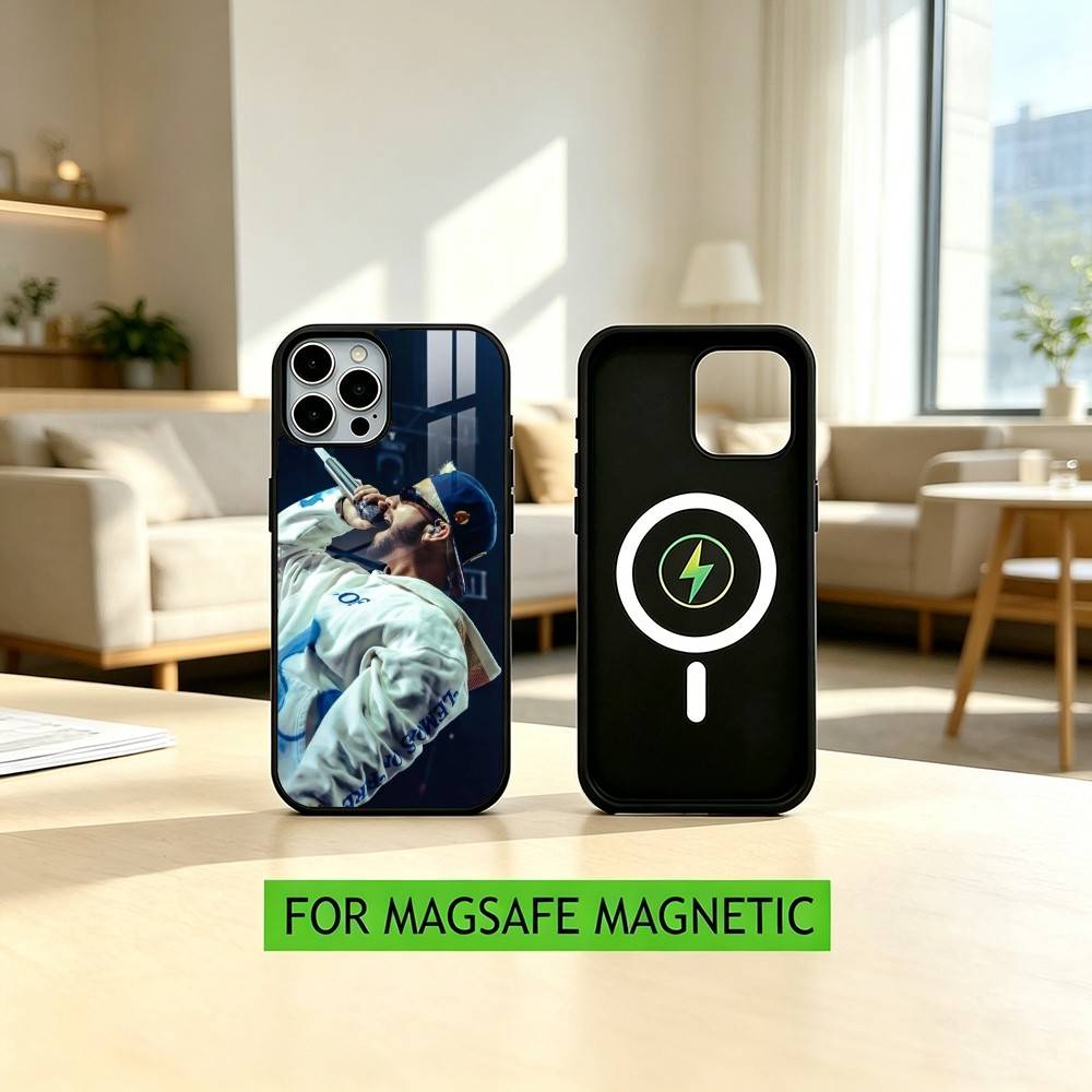 S-Singer M-MORA Phone Case For iPhone17,16,15,14,13,12,11 Plus,Pro Magnetic with Magsafe Wireless Charging