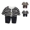 Kids Casual Long-Sleeve Set, Comfortable Daily Wear Outfits
