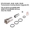 Комплект для модернизации системы охлаждения трансмиссии 6L80 6L90 8L90 10L90 2014-ВЫПУСК Клапан обходного потока охладителя Комплект для замены STL010 Автомобильные аксессуары