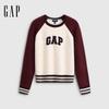 Gap Women's Fall Logo Colorblock Raglan Knit Sweater