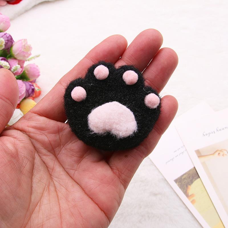 Bear Head Embroidery Sticker, Luggage, Clothing Accessories, Decorative Label, Towel Embroidery, Animal Head Self-Adhesive Patch, Underwear Sticker