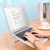 Adjustable laptop stand silver