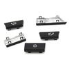 Car Air Conditioner Button Cover Key Audio Switch Caps Replacement For BMW 5 7 Series X5 X6 F10 F18 F01 F02 520 523 525 530 730