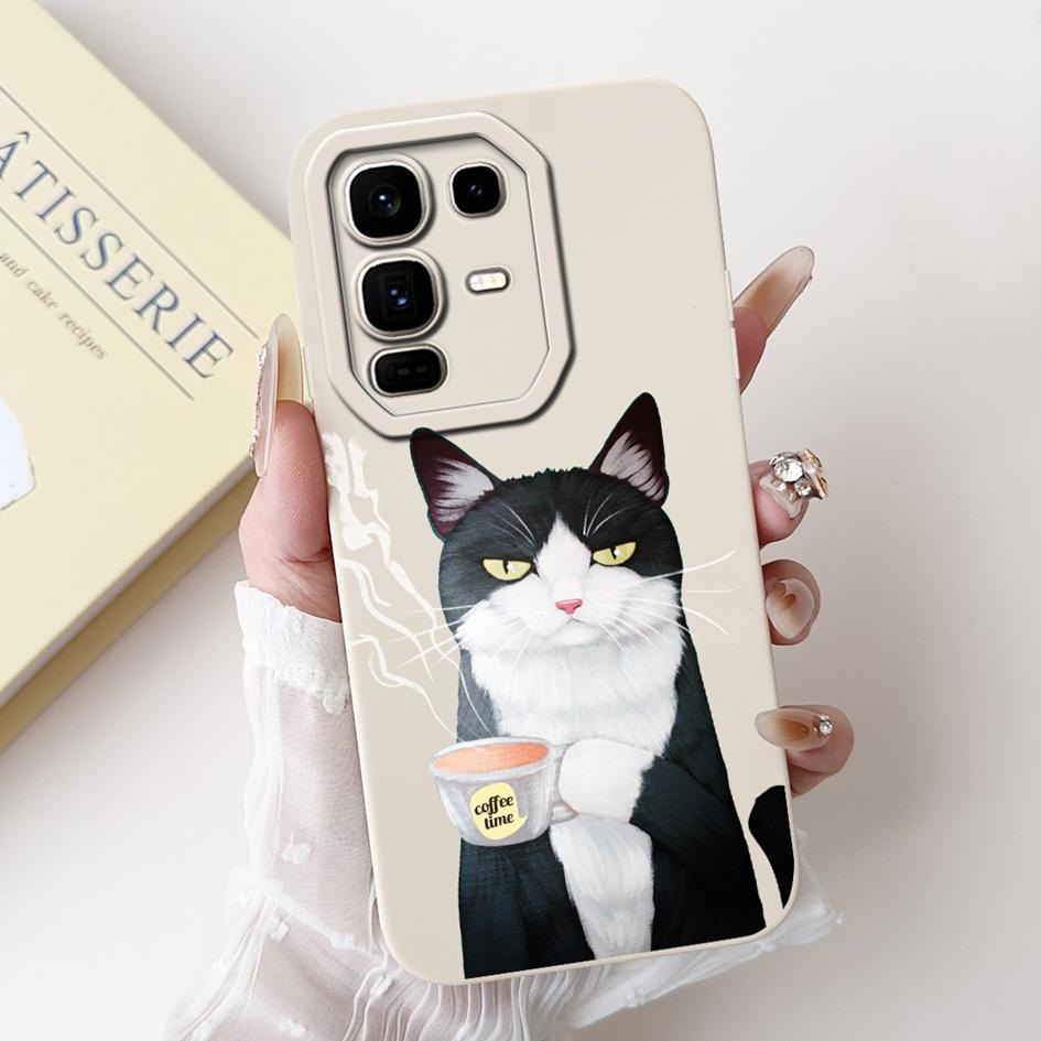 Чехол для Infinix Note 50 Pro+ Plus X6856 Чехол Модный Расписной Парный Чехол для Телефона Для Infinix Note 50 Pro 4G X6855 Note50 Fundas