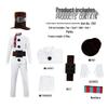 Adult Snowman Costume for Couples - Christmas Cosplay & Party Outfit