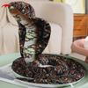35-400cm Reality Gaint Cobra Python Plush Doll Lifelike Green Brown Snake Reptile Plush Toy Home Decor Gift For Boys And Pets