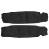 Cut Resistance Arm Protector Sleeve Level 5 Cut Resistant Sleeves with Thumb Hole BlackXL 48cm   18.9in