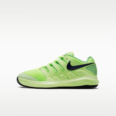 Детские кроссовки Court Zoom Vapor X Ghost Green Barely Volt (GS)
