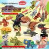 Мини Подвижная Игрушка-Палец Юрского Тираннозавра Рекса Декорация
