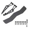 RC Car Tail Wing Carbon Fiber Universal Replacement RC Car Rear Spoiler for TT02 XV01 PTG2 110 RC