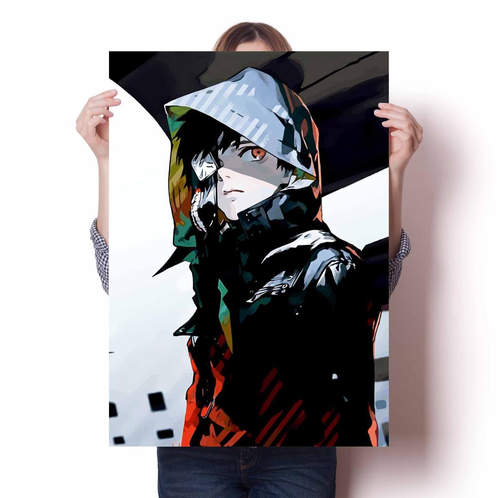 Аниме рисунок Токийский гуль плакаты украшения стены книги по искусству домашний декор спальня дети Kawaii декор комнаты гостиная диван холст плакат