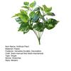 Artificial Plant Vibrant Realistic Fake Leaf Exquisite Workmanship Simulation Green Plant for Home Decoration