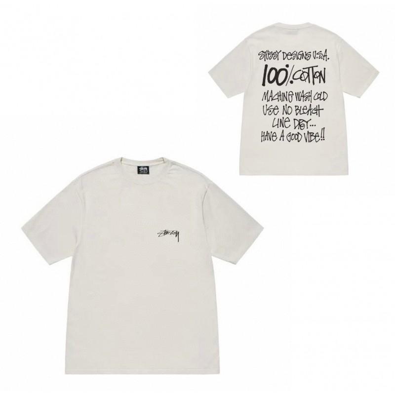 Short Sleeve T Shirt Couples Streetwear Casual Tee Letter Print Loose Fit Breathable