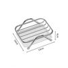 Multifunctional Stainless Steel Soap Rack Self Draining Bathroom Storage Rack  Bathroom Use