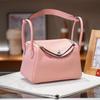 New Top Layer Cowhide TC Leather 1926cm Mini Lindi Bag Crossbody Leather Medicine Bag Leather Women's Bag